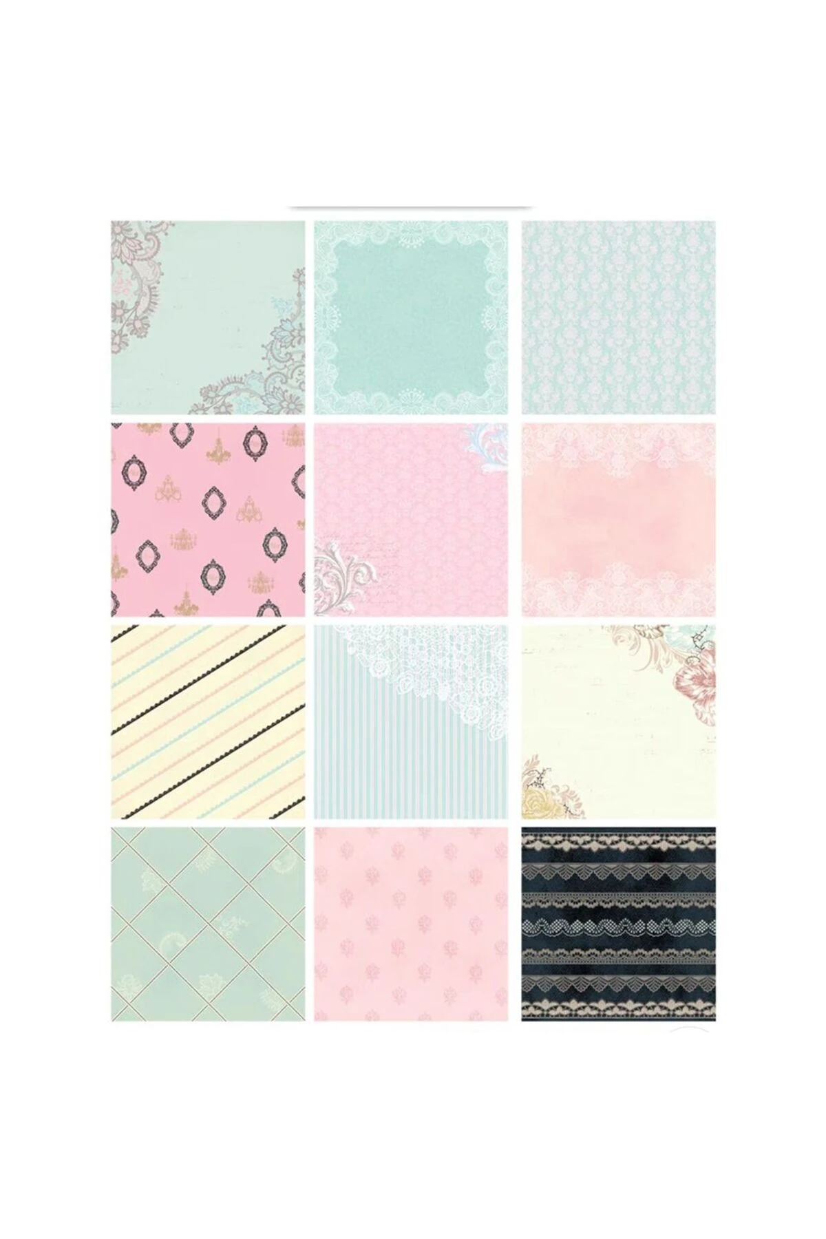 15*15cm scrapbook kitabı DSM023 wedding