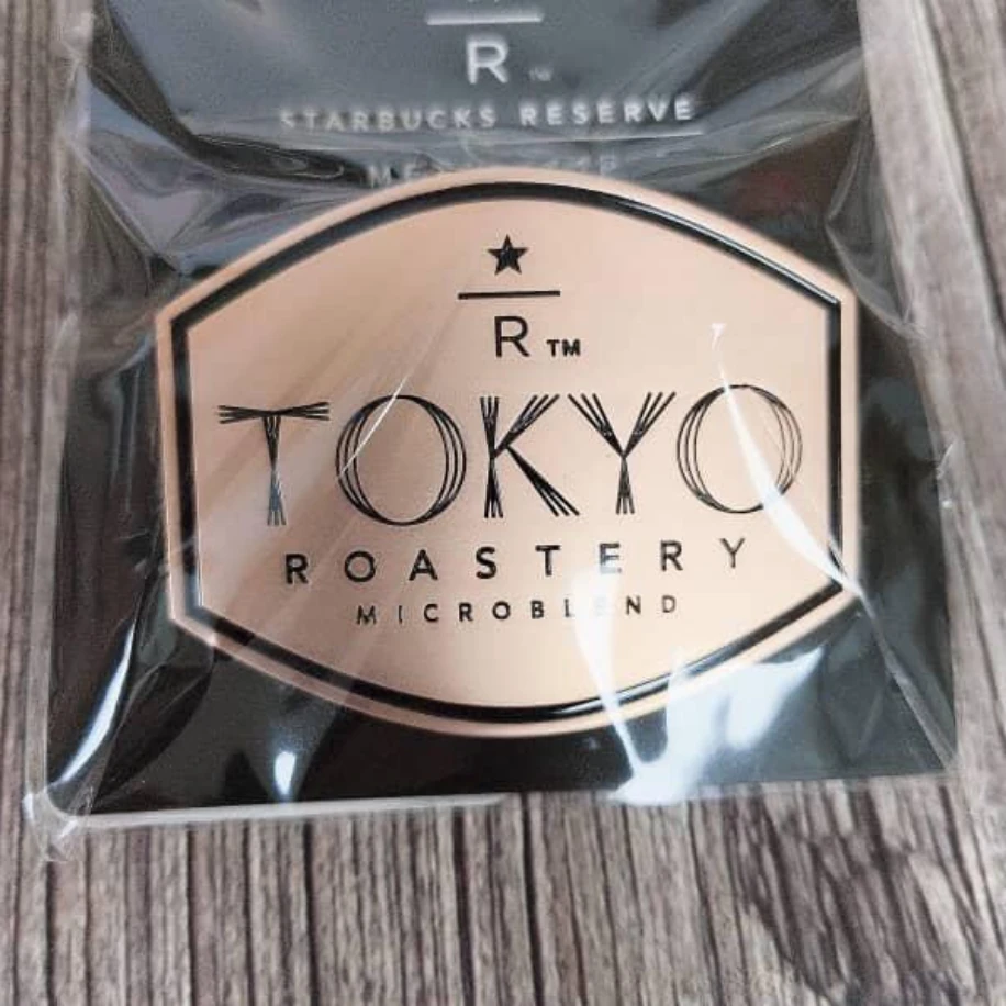 A16-STARBUCKS TOKYO ROASTERY Kahve Poşeti metal Klipsi