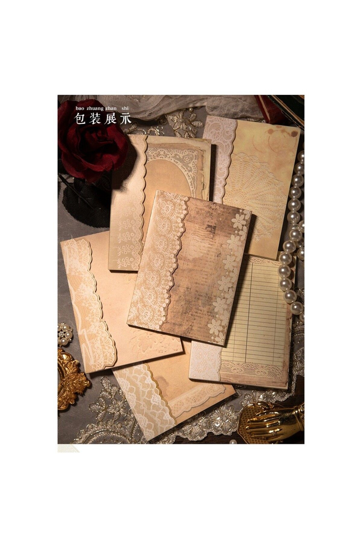 U9-50 sayfa scrapbook kağıdı - Numara : 3