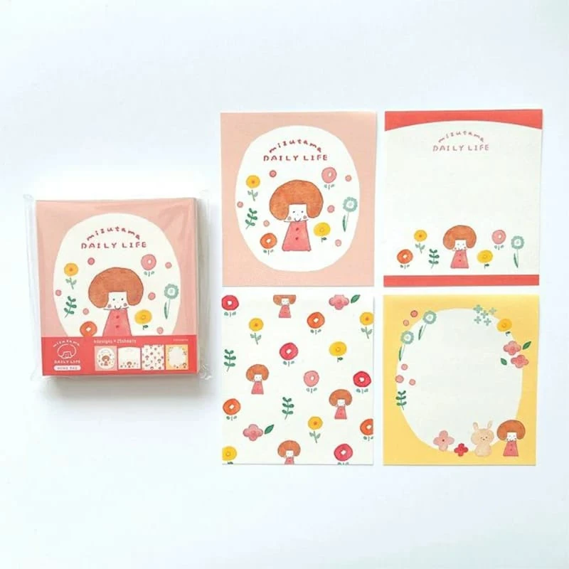 A21-MIZUTAMA Daily Life Memo 4x24 sayfa