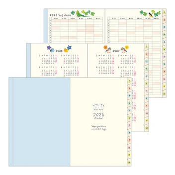 S15-Midori Pocket Diary B6 kus 2026