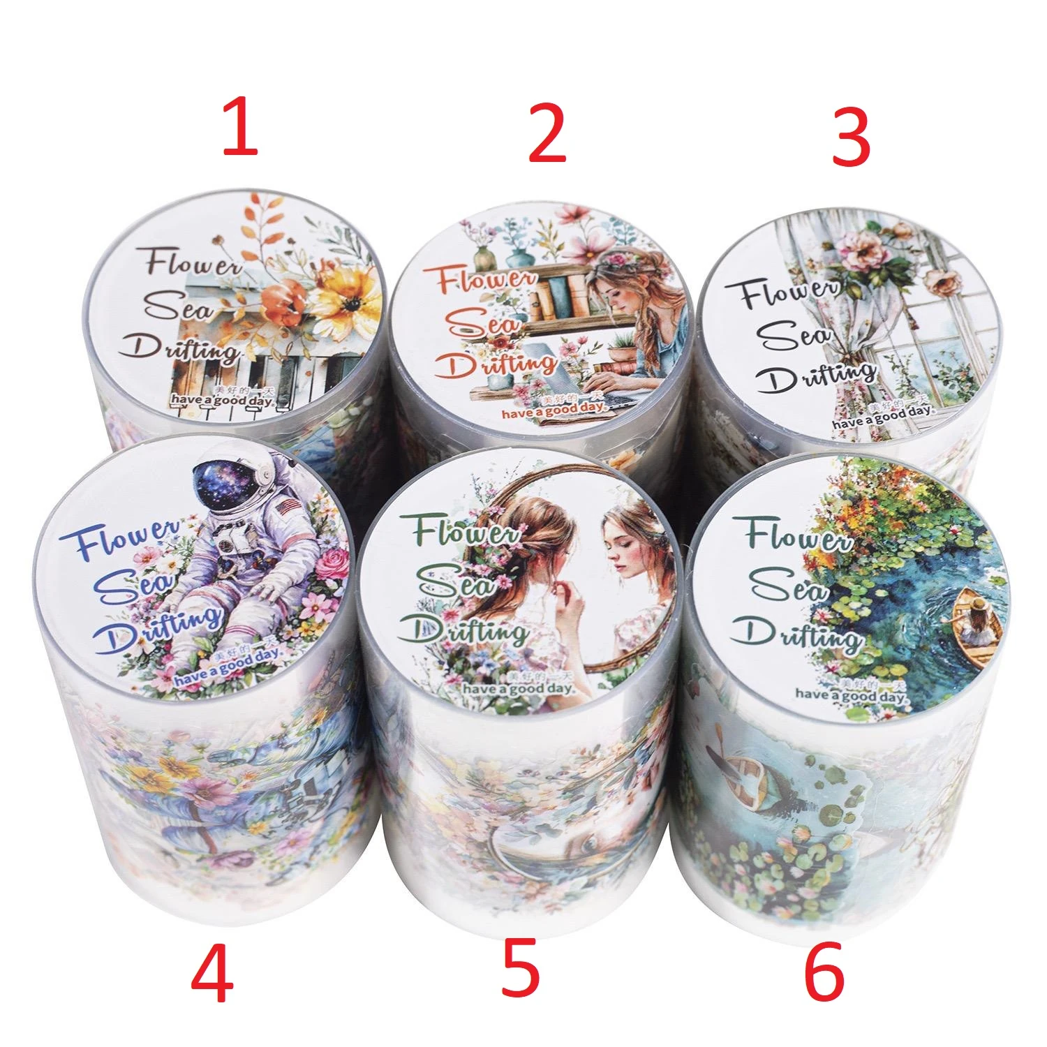 G11-Have a good day 6x200cm pet sticker rulo