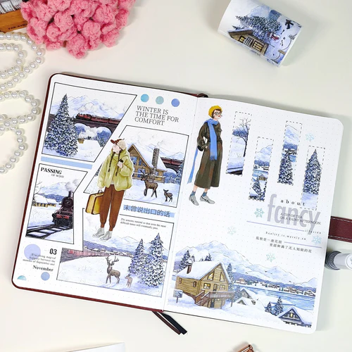 K21-100cm Frozen World kendinden kesimli PET Tape 