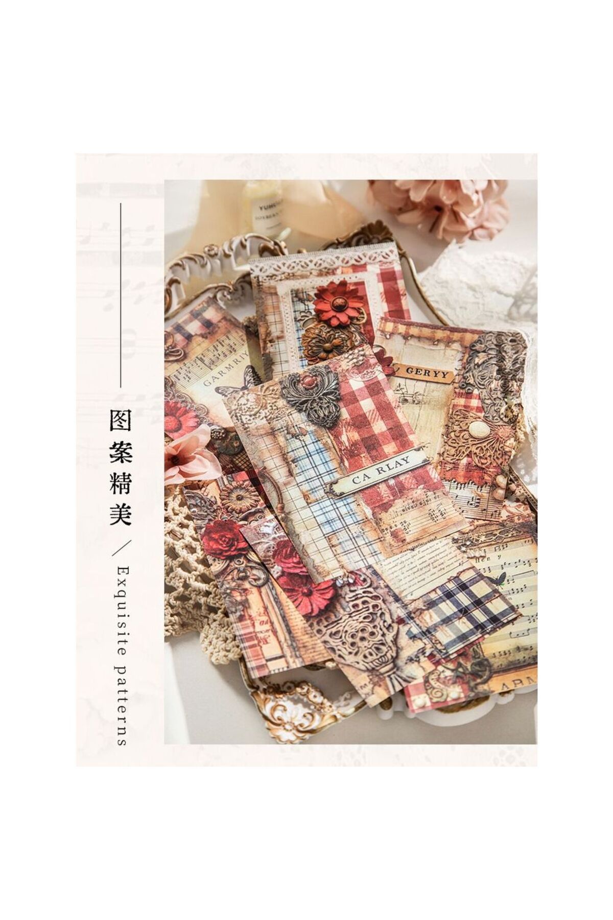 U4-30 sayfa scrapbook kağıdı - Numara : 4