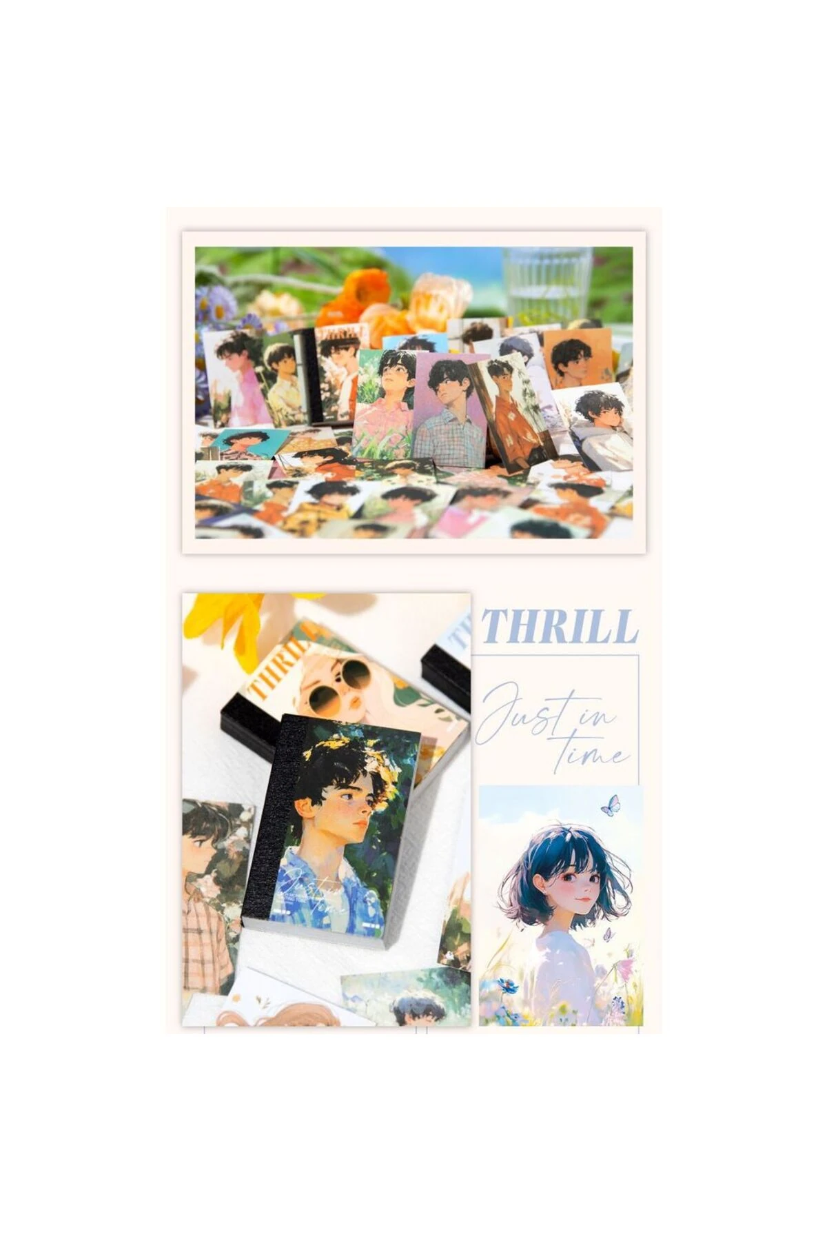 W3-50 sayfa mini washi sticker kitabi - Numara : 4