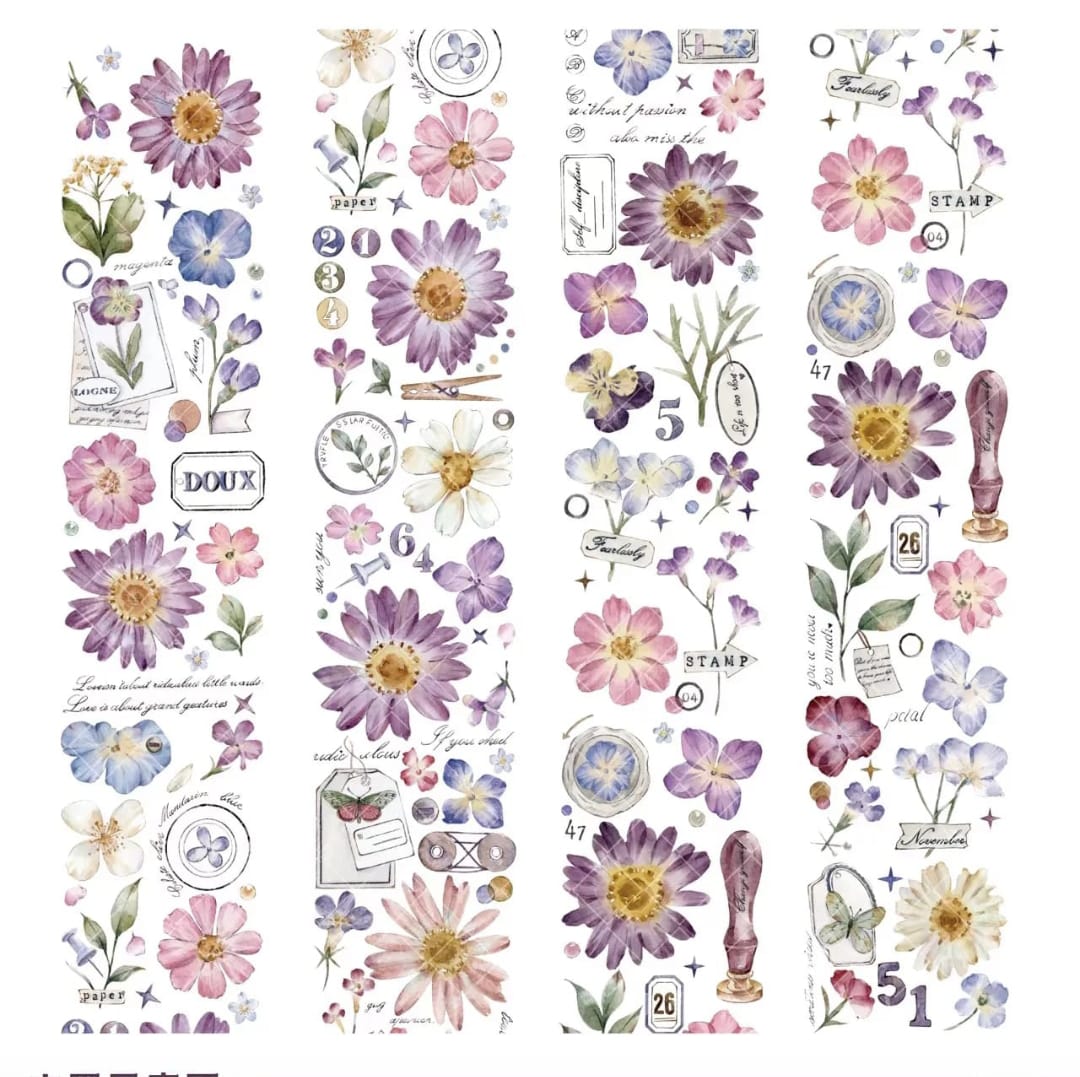 K11-YiEr 100cm cicekler PET tape