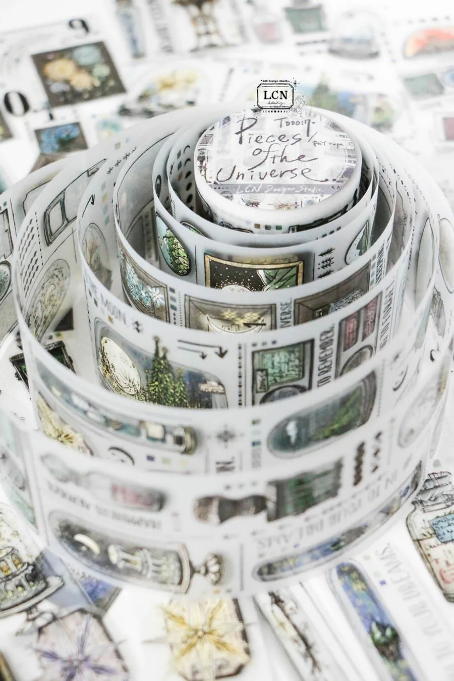 K25-LCN 150cm pieces of the universe PET Tape