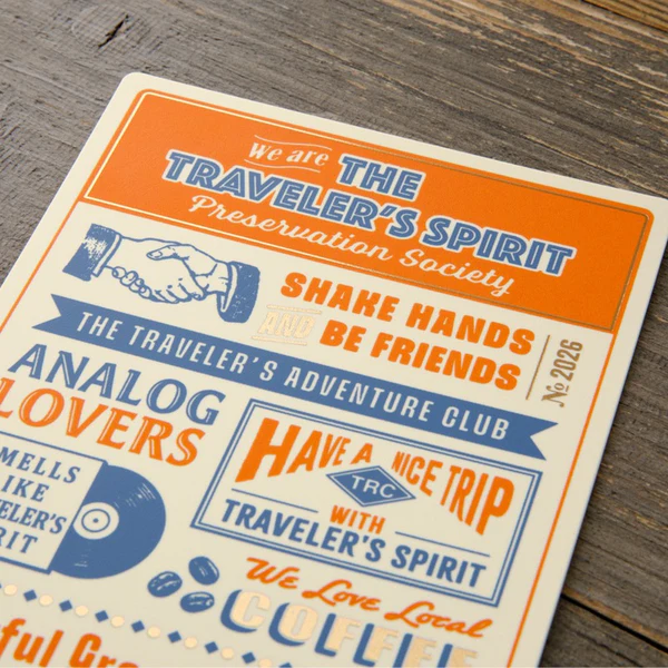 2026 Traveler's Notebook Pencil Board - Standart
