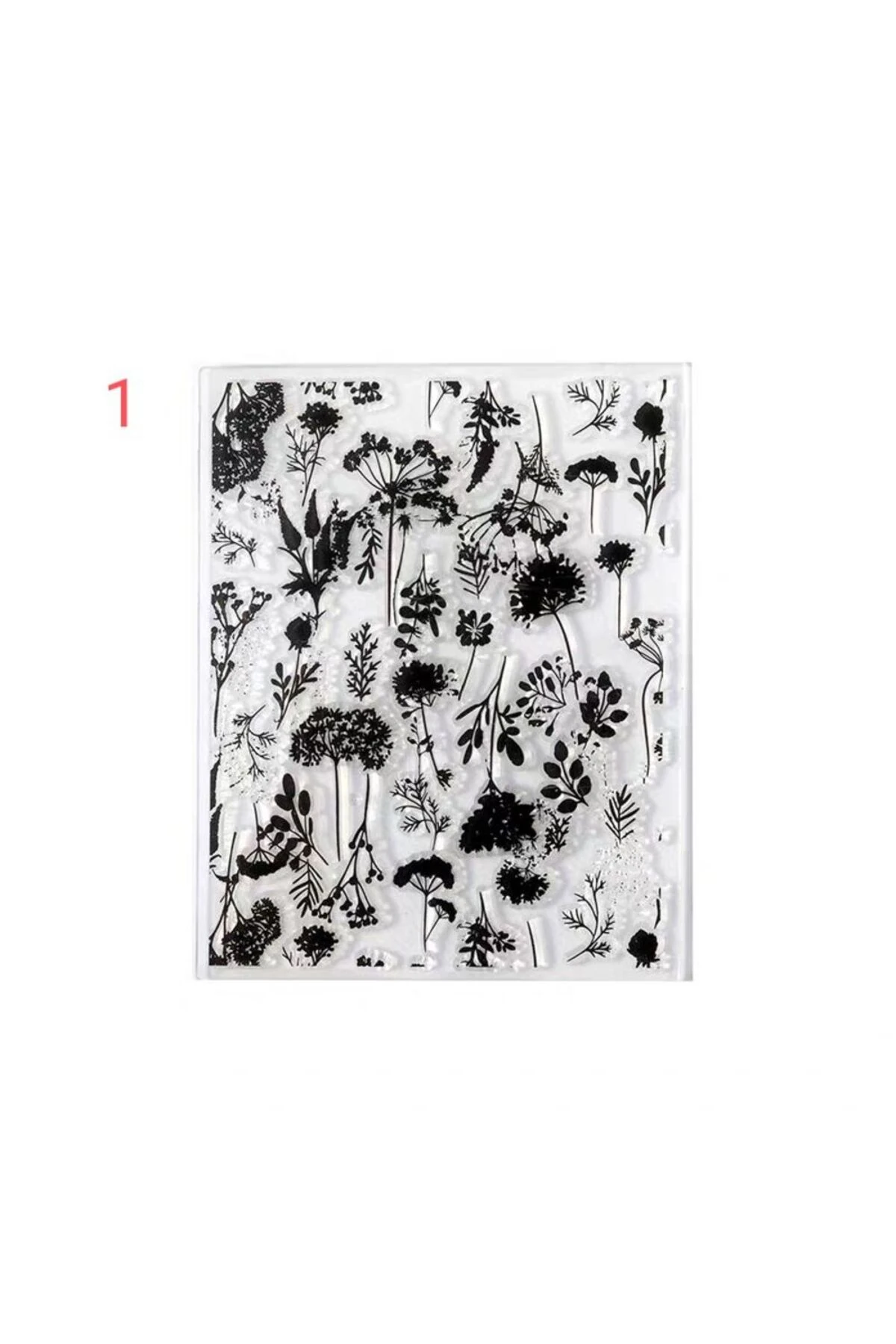 E8-silikon stamp - Numara : 3