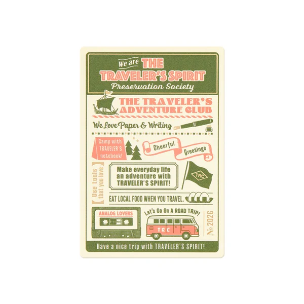 2026 Traveler's Notebook Pencil Board - Pasaport