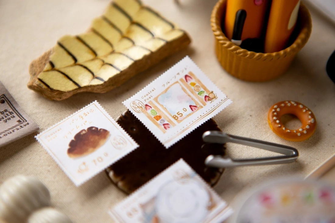 B9-Our studio 2 sayfa washi Pul sticker