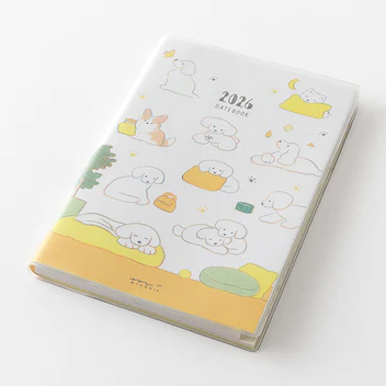 S14-Midori Pocket Diary B6 kopek 2026