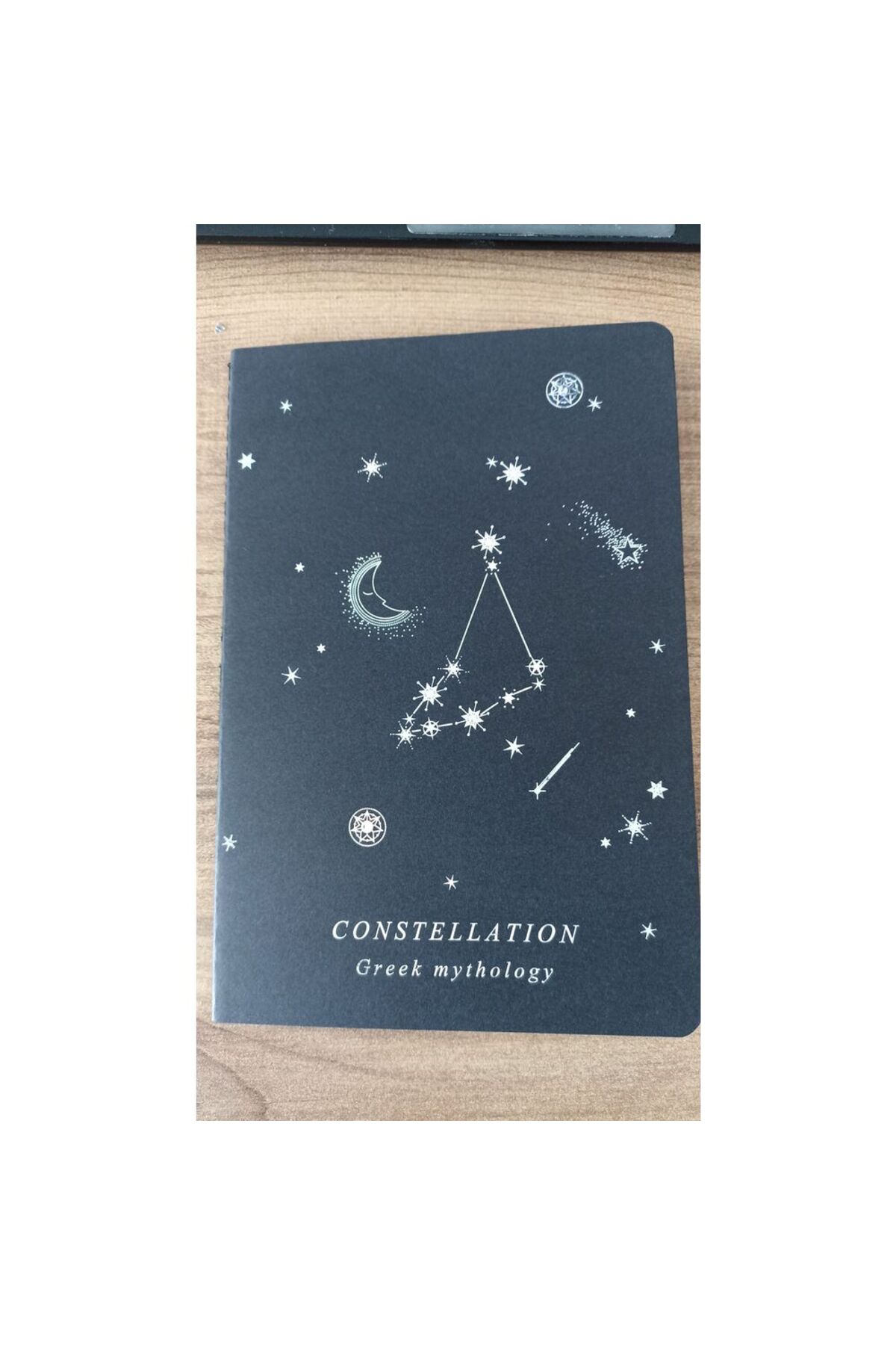 1 adet siyah sayfa defter
