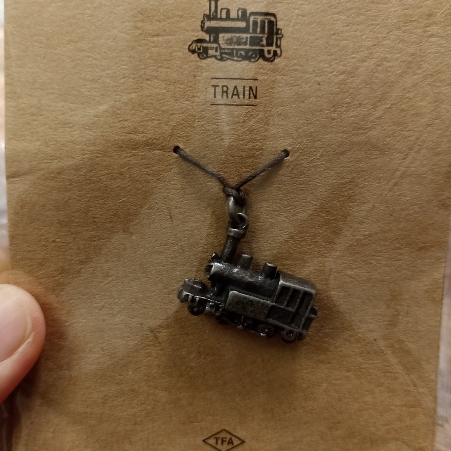 Traveler's notebook train charm