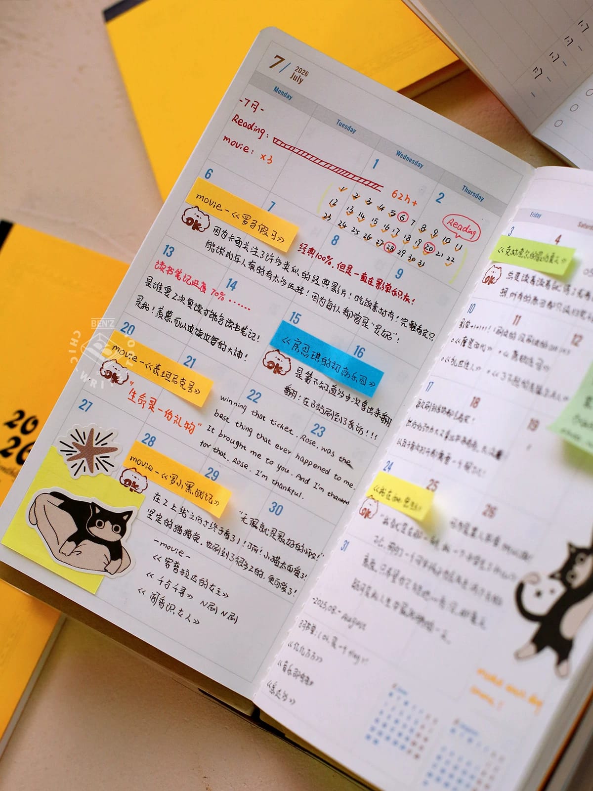 S13-TN pasaport boy 2026 aylık planayacisi defter Refil