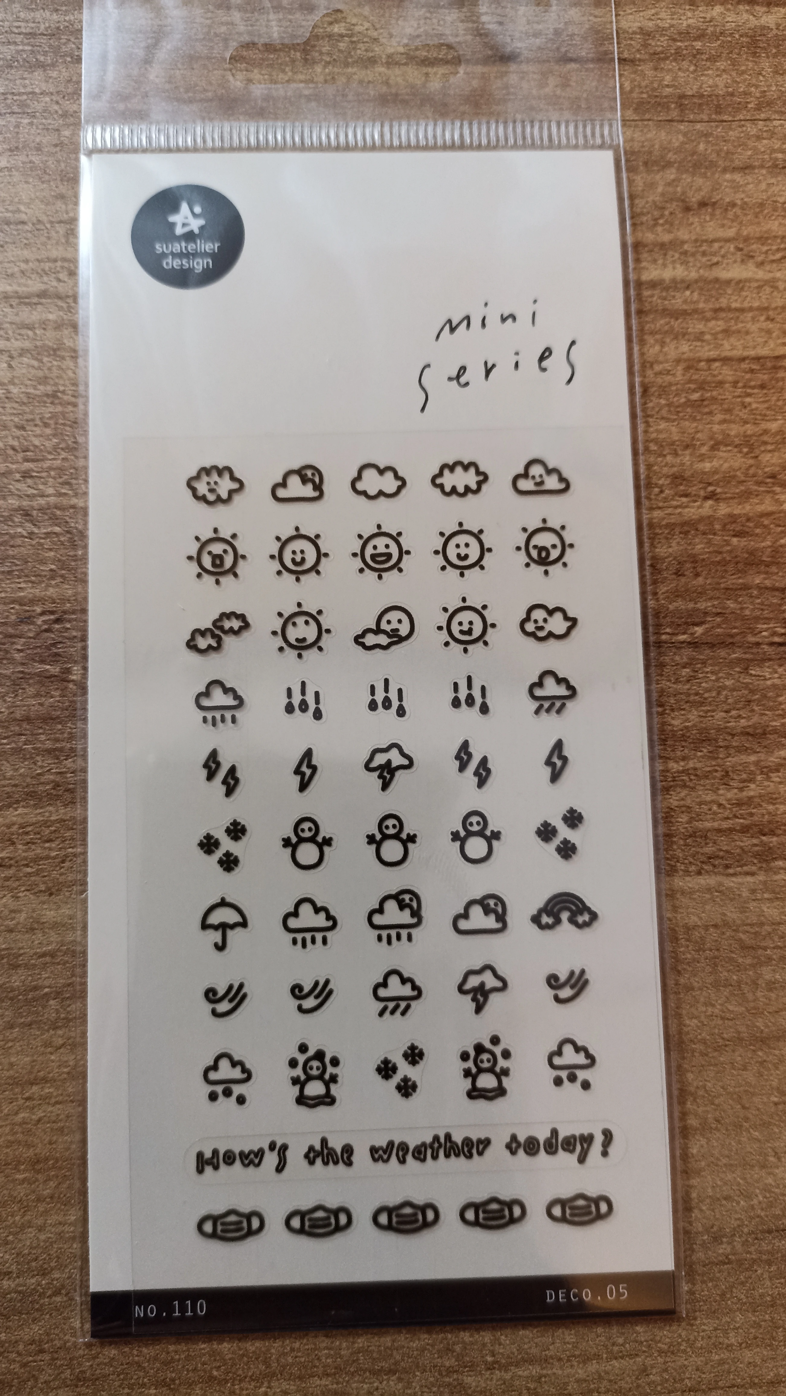 W3-Suatelier mini series hava durumu No.110