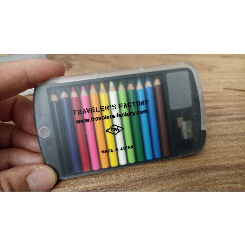 A27-Traveler's company renkli mini kalem seti