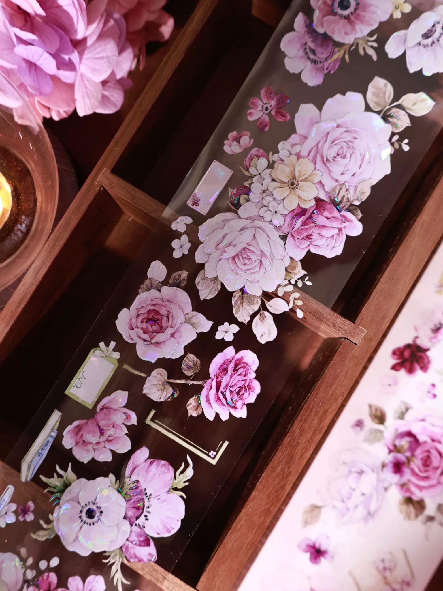 K9-YiEr 100cm pembe cicek PET Tape 