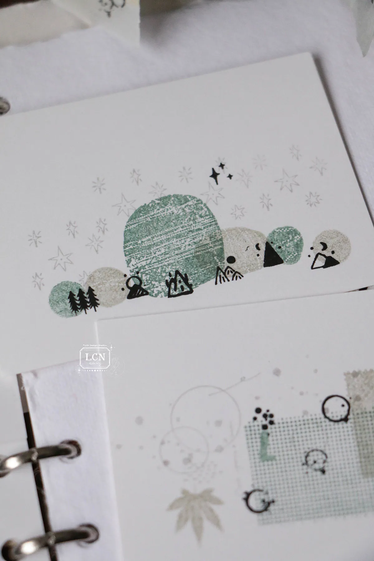 B8-LCN mini 6li stamp 