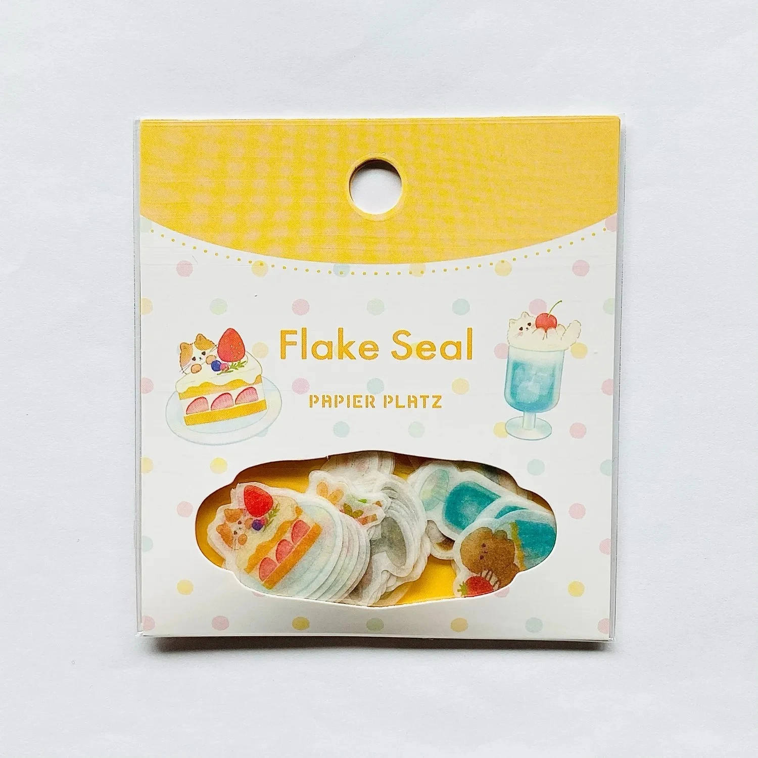 O18-Flake Seal 9x6adet stickers