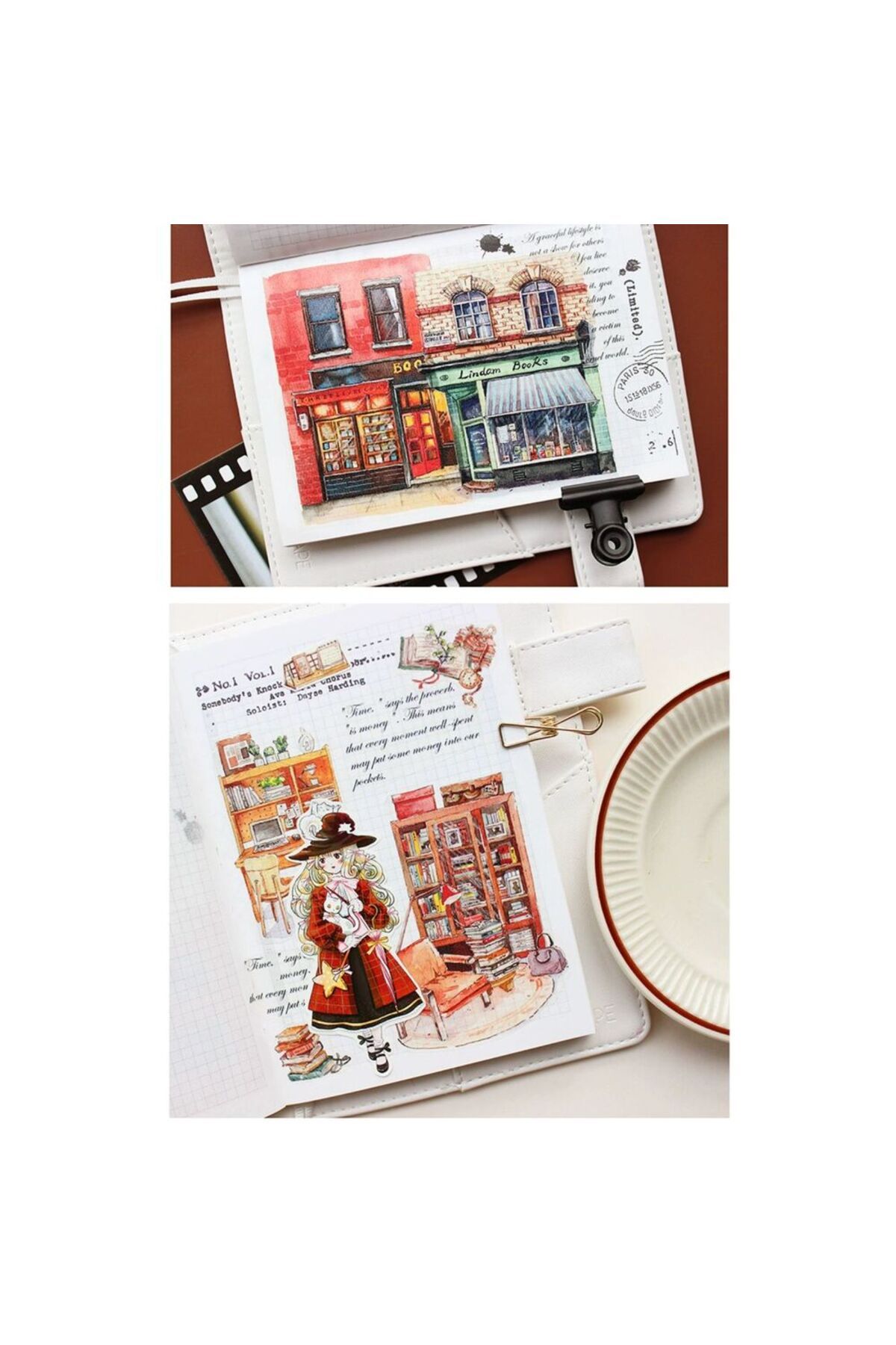 K12-150cm kitap evi Washi Tape