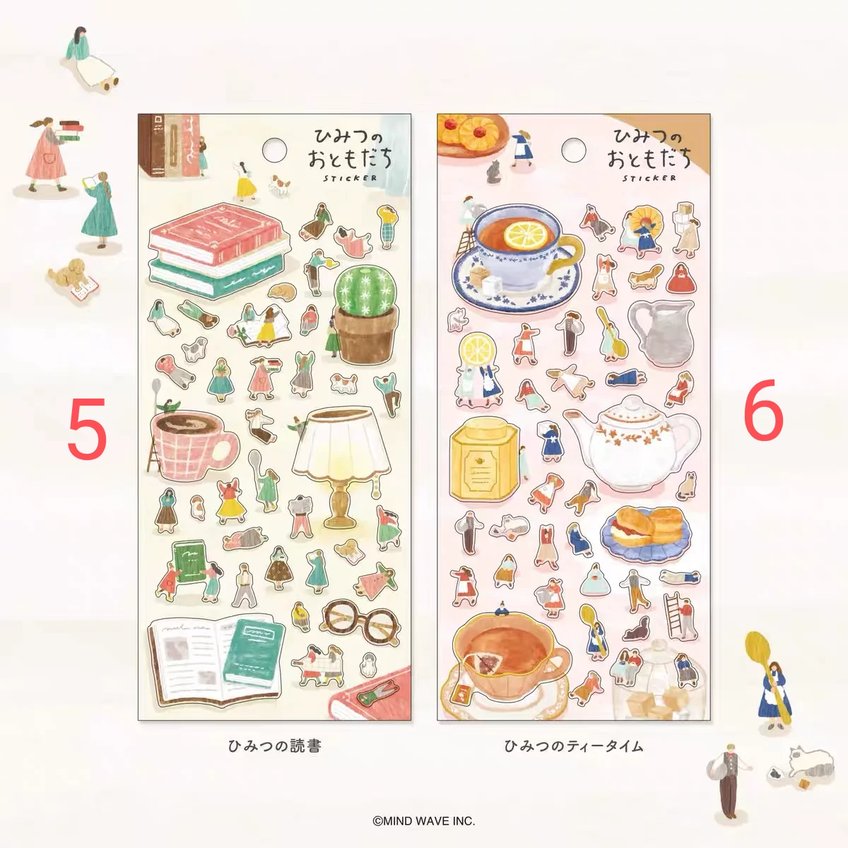 W5-Mindwave 1 sayfa secret friend sticker