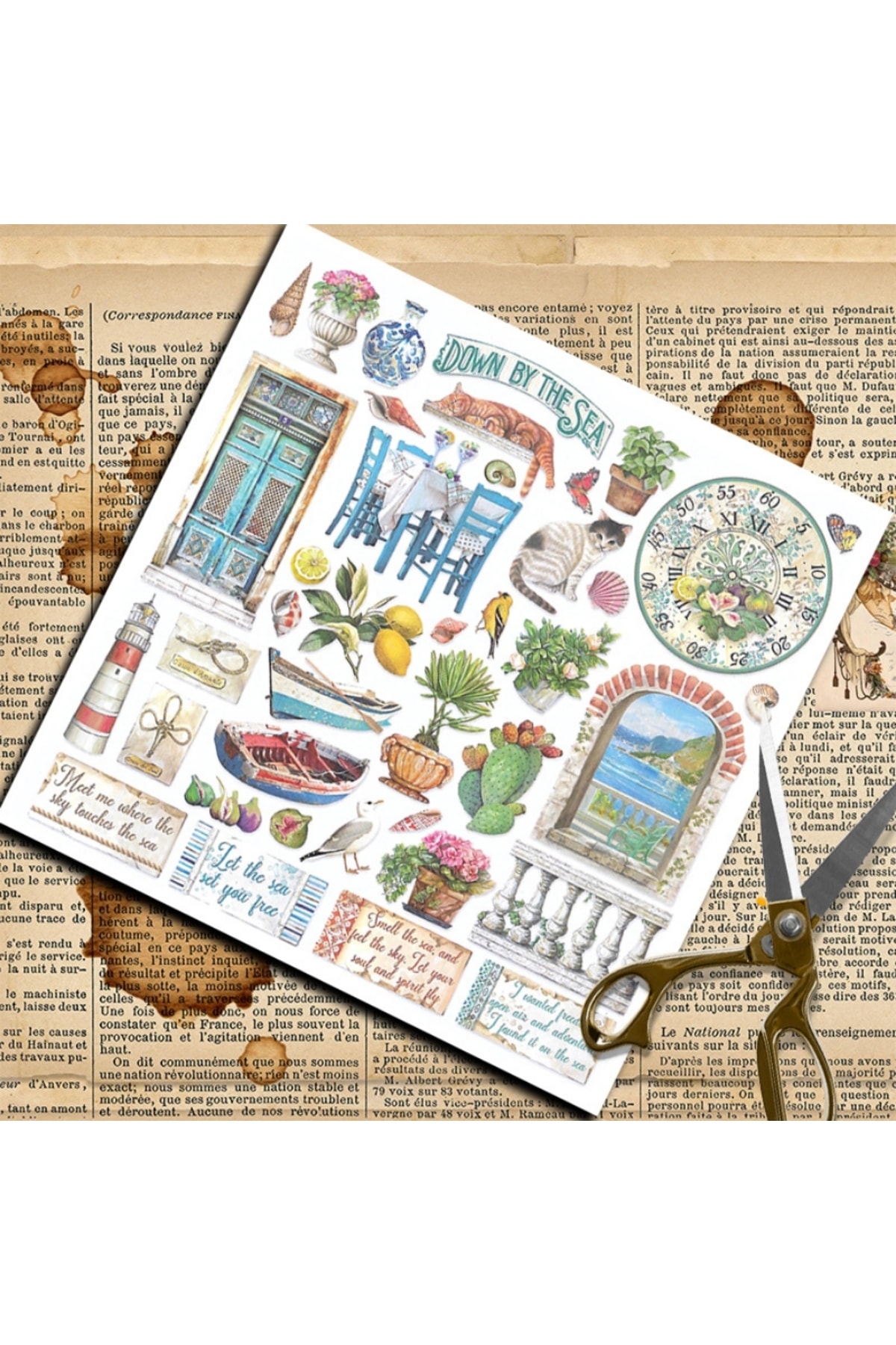 E6-15 sayfa yaz scrapbook kâğıt 45