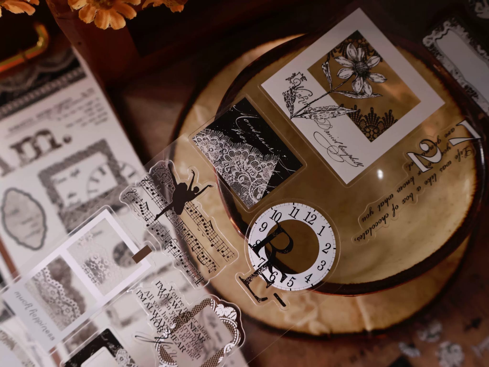 L8-YiEr 120cm dantelli temali kendinden kesimli PET TAPE