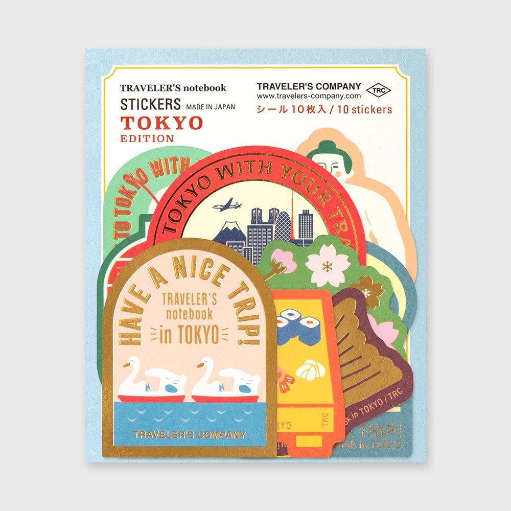 A20-TN Notebook sticker 10 adet - Tokyo Edition