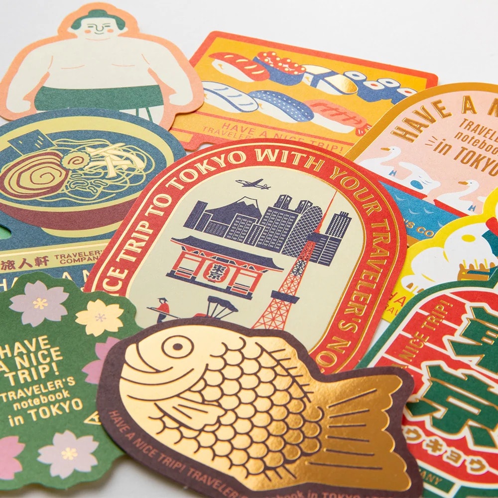 A20-TN Notebook sticker 10 adet - Tokyo Edition