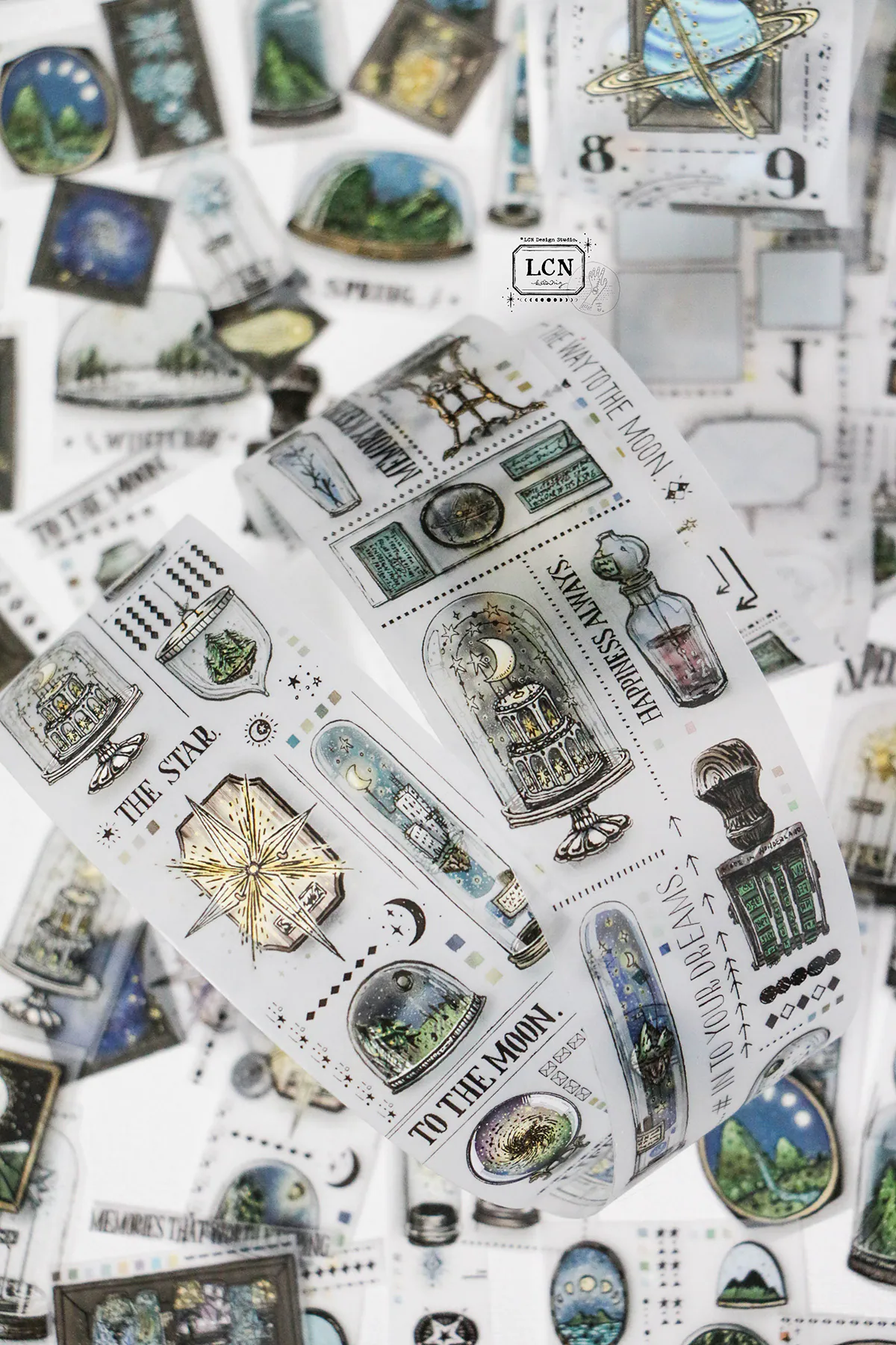 K25-LCN 150cm pieces of the universe PET Tape