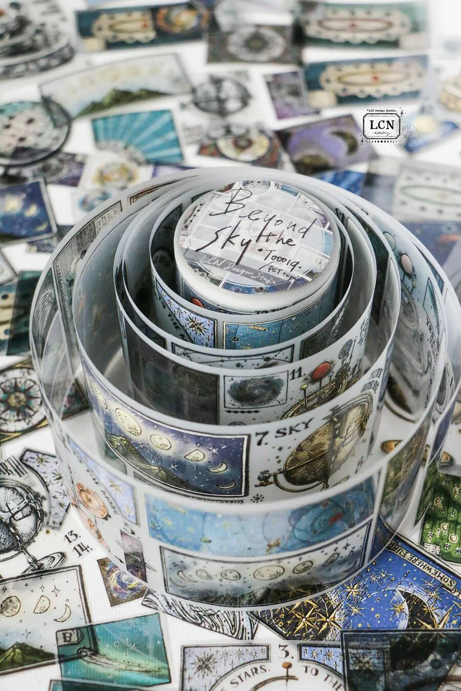 L18-LCN 100cm beyond the sky PET Tape 