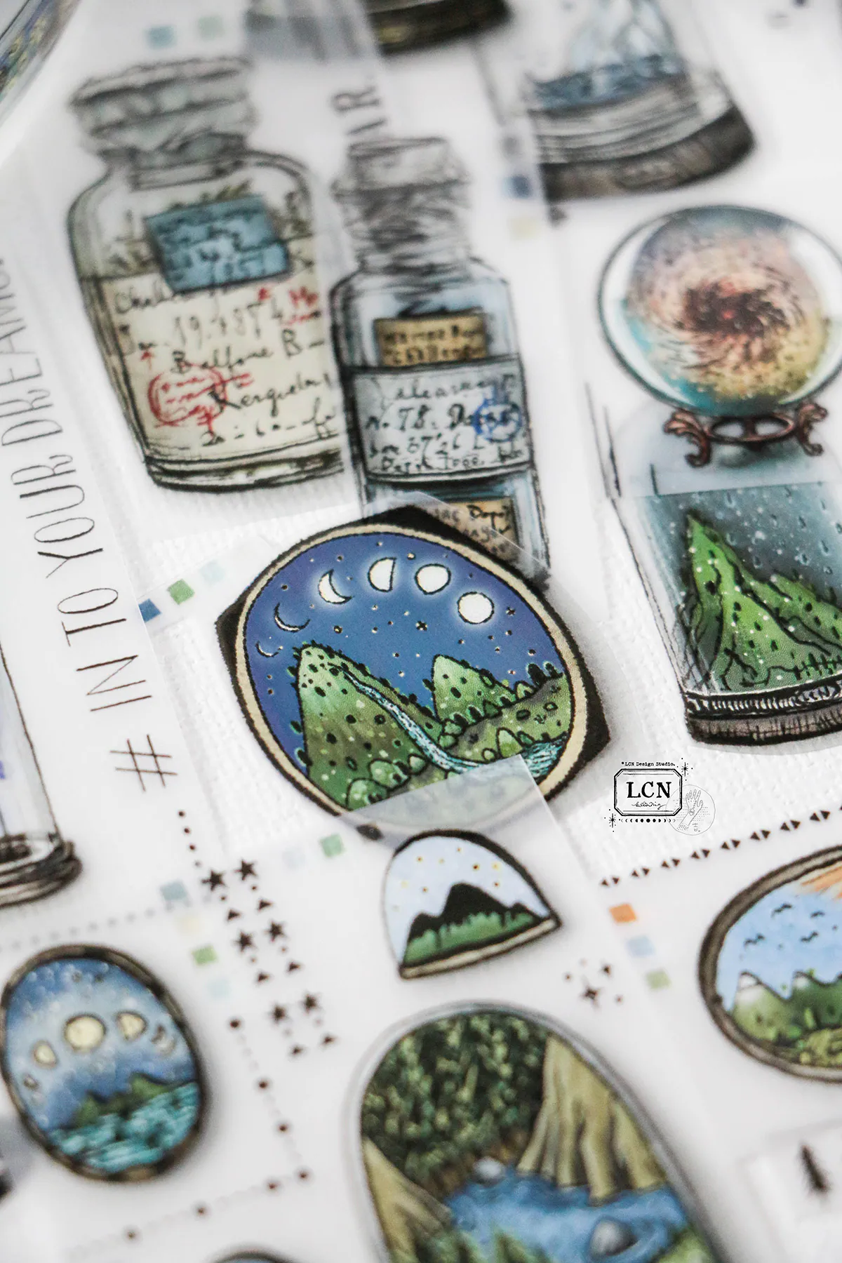 K25-LCN 150cm pieces of the universe PET Tape