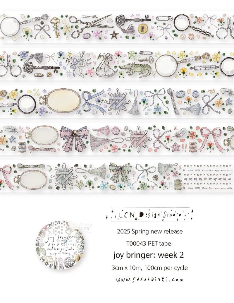 L4-LCN 100cm joy bringer week 2 PET Tape