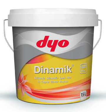 Dyo Dinamik Silikonlu Silinebilir Mat İç Cephe Duvar Boyası 15lt