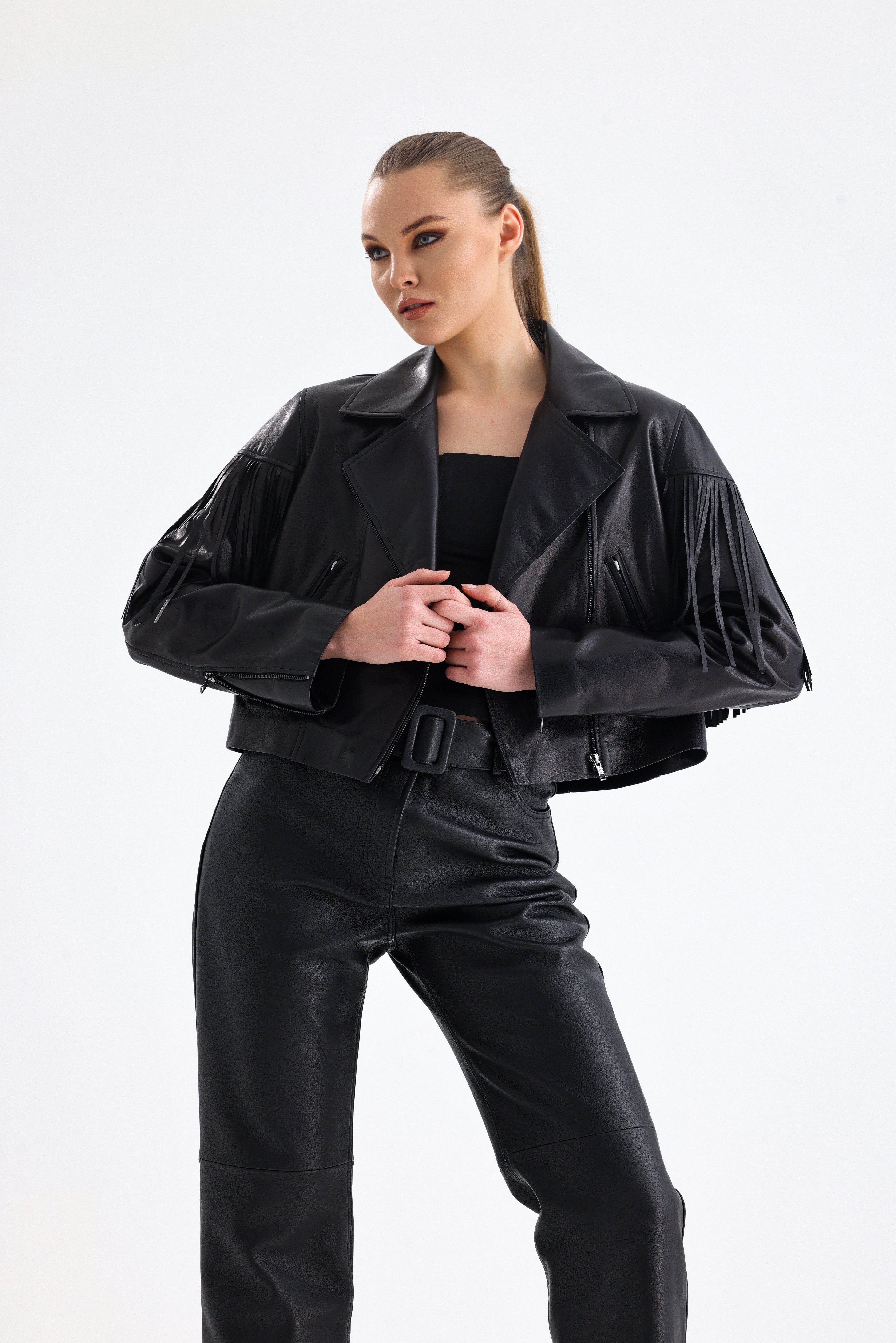 Western Leather Jacket