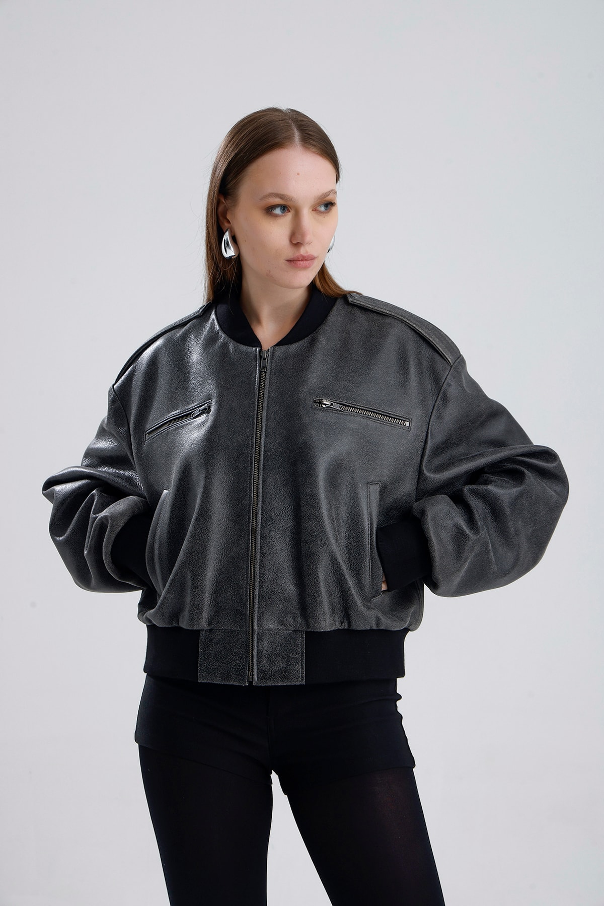 The Marla Leather Jacket