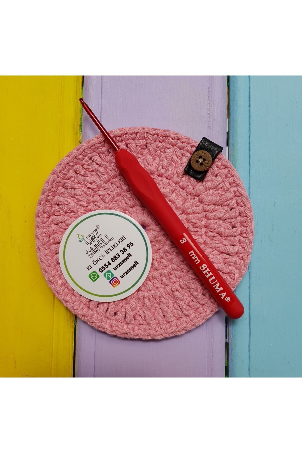 Kırmızı Yumuşak Saplı Silikon Tığ
