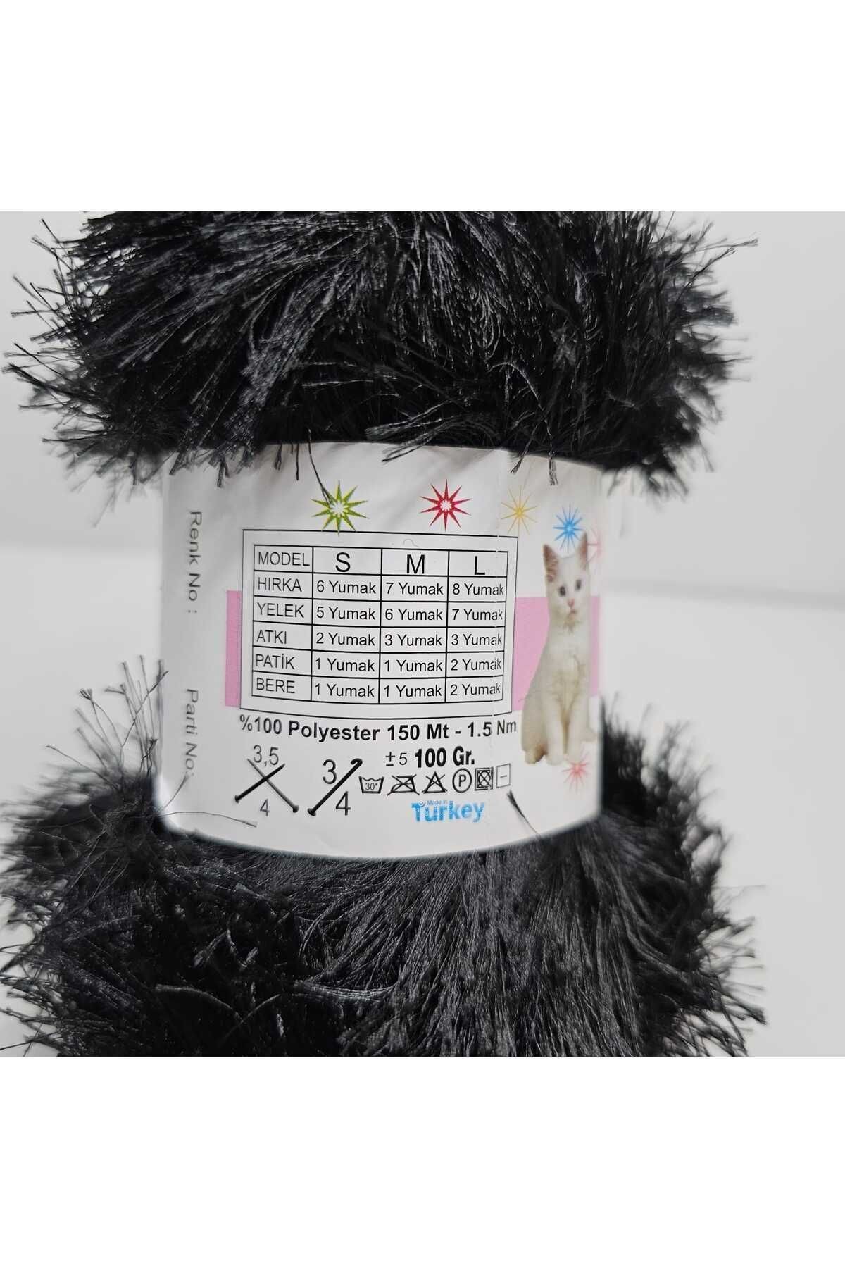 Yumoş Iplik, Sakallı Ip, Tiftik Ip, (TEKLİ) 100 Gr. 150 Mt. Atkı, Bere, Yelek, Hırka Ipi