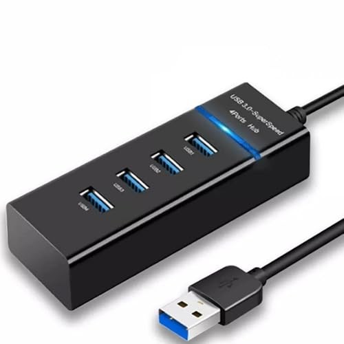 The Wlue 4 Port USB 3.0 Çoklayıcı Hub, 30 cm Kablo, Yüksek Hızlı