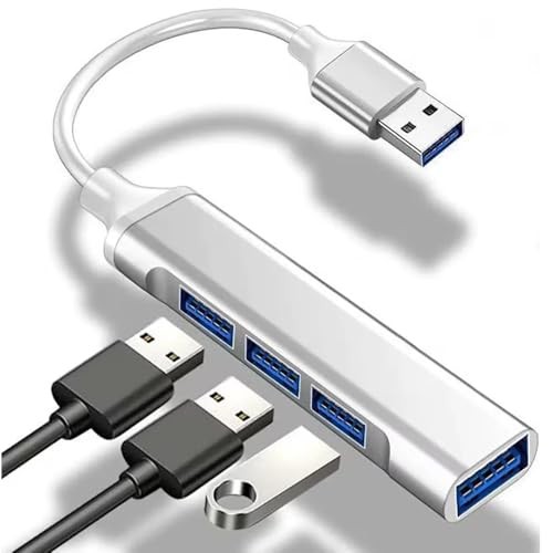 The Wlue USB 3.0 Yüksek Hızlı Çoklayıcı, 4 Port USB Hub Adaptör