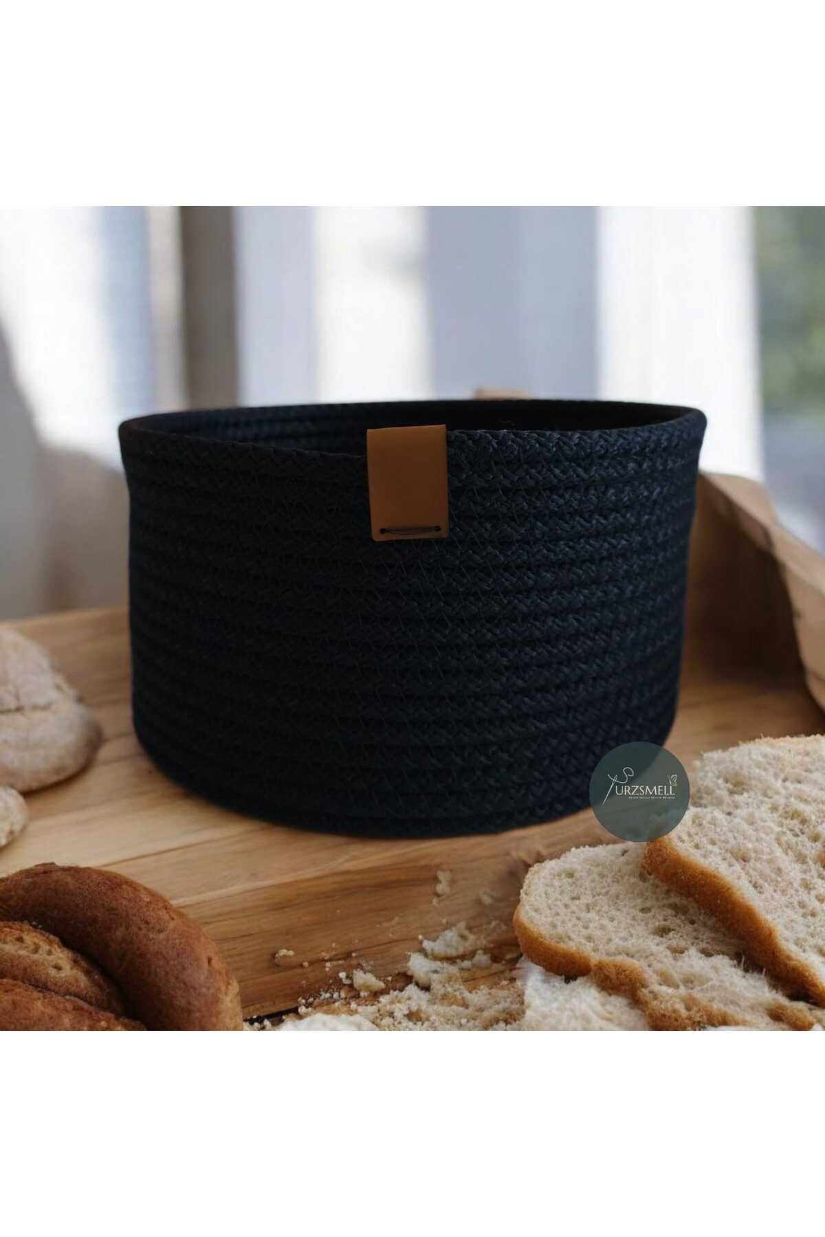 SEPET-EKMEKLİK ,OYUNCAKLIK, ÇOK AMAÇLI EL EMEĞİ PAMUK VEYA POLYESTER 10*20 Cm YUVARLAK