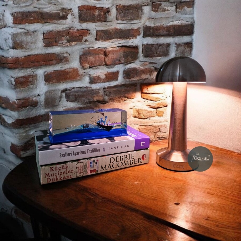 Cata-8430 Lizbon Dokunmatik Masa Lambası BAKIR