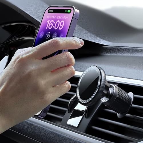 The Wlue Araç İçi Havalandırma Telefon Tutucu MagSafe Uyumlu, Kancalı, Güçlü Tutuş