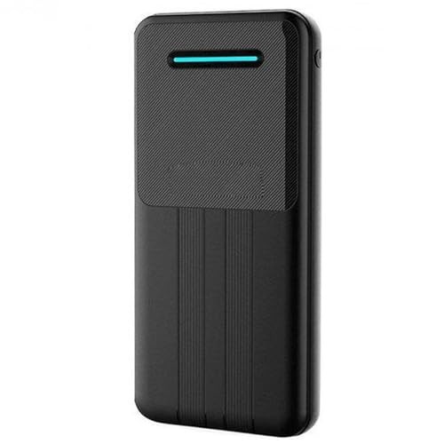 The Wlue Taşınabilir Şarj Cihazı, 10000 mAh Powerbank, 2 USB Çıkışlı, 2.4A, LED Göstergeli
