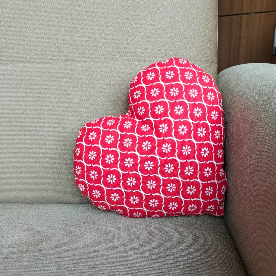 Mini kalp yastık