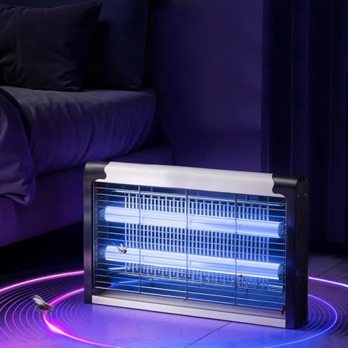 The Wlue Elektirikli Sinek Kovucu 8W / Sinek Öldürücü ve Kovucu/UV Mor Işık / 600-800V Izgara