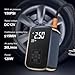 The Wlue Kablosuz 3600 mAh Araç Kompresör 150 PSI Basınçlı Lastik, Bisklet, Motosiklet Şişirme Pompası