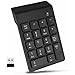 The Wlue Kablosuz Sayısal Tuş Takımı, 18 Tuşlu Numerik Keypad, Numpad Klavye