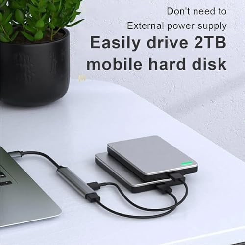The Wlue USB 3.0 Yüksek Hızlı Çoklayıcı, 4 Port USB Hub Adaptör